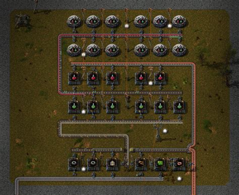 Factorio Science Pack 3 Layout