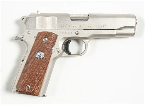 Sold Price Colt Combat Commander 9mm Pistol In Original Box Invalid