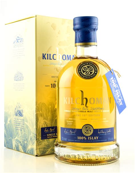 Kilchoman 100 Islay 10th Edition 50vol 07l Isle Of Islay Scotch