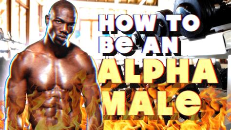 How To Be An Alpha Male Youtube
