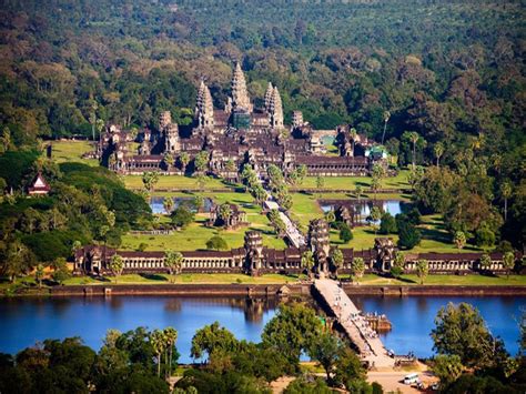 Angkor Wat Beauty From Ancient Khmer Indochina Travel