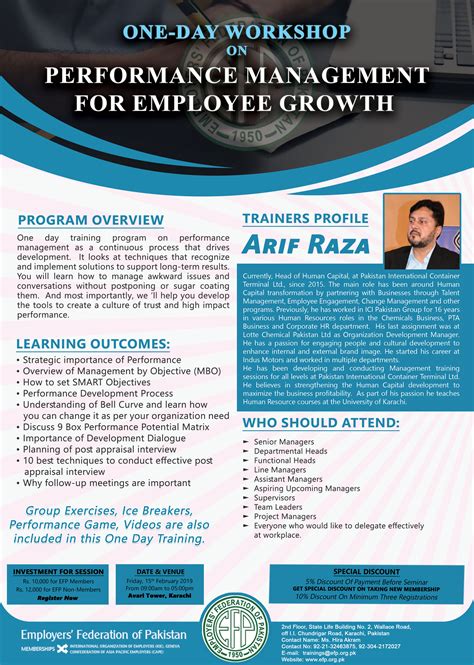 Performance Management For Employee Growth Employers Federation Of