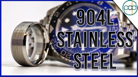 This high alloy stainless steel is added with copper to improve its resistance to strong reducing acids, such as sulphuric acid. Making a Ring from Rolex Steel - 904L Stainless Steel Ring ...