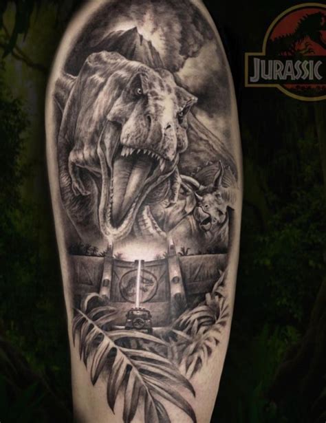 Jurassic Park Tattoo Inkstylemag
