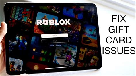 How To FIX Roblox Gift Card Not Redeeming YouTube