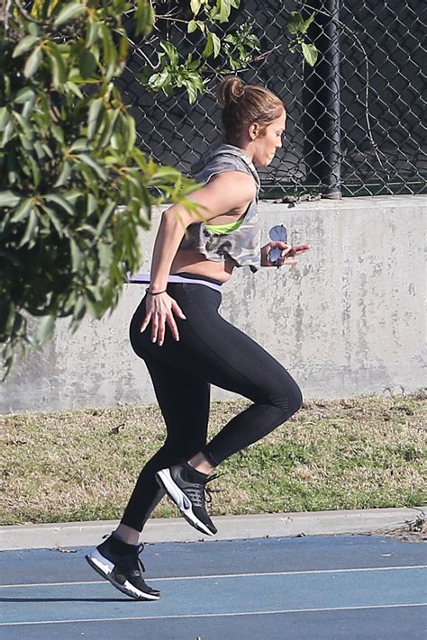 Jennifer Lopez Hard Workout In Los Angeles Celebmafia