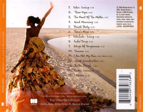 Indiaarie Testimony Vol 1 Life And Relationship 2006