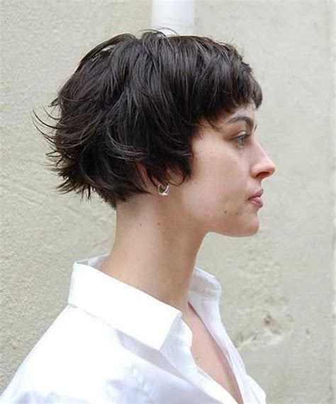 With so much discussion about how to choose your. Layered Pixie Bob Cut for Thick Hair--Iris wants short ...