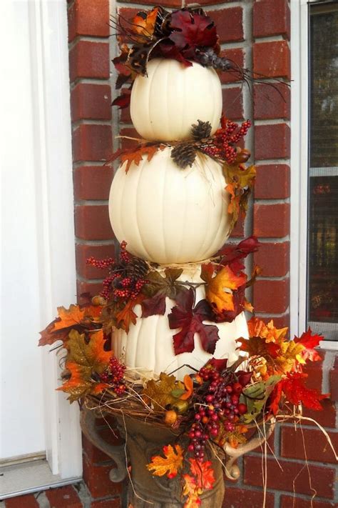 🎃 50 Amazing Stacked Pumpkin Topiary Diy Tutorials And Ideas Fall