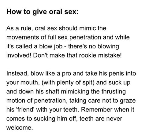 How To Give The Perfect Blow Job Tips Musely