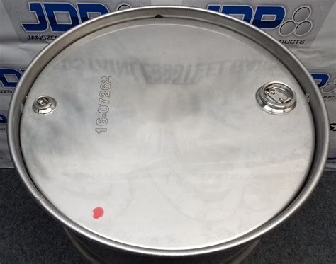 New 55 Gallon Stainless Steel Barrel Crevice Free 15 Mm
