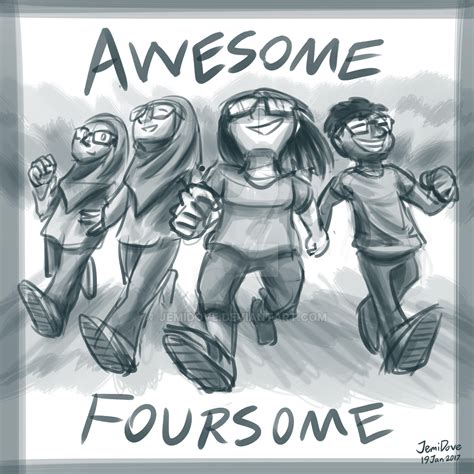 Awesome Foursome By Jemidove On Deviantart