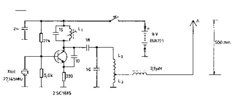 27 Mhz Walkie Talkie Circuit Diagram