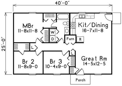 Maybe you would like to learn more about one of these? 1000 sq ft | Ranch style house plans, Bedroom house plans ...