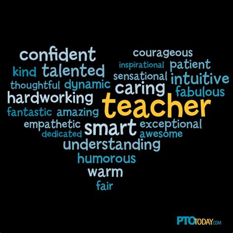 Good Words To Describe The Best Teacher