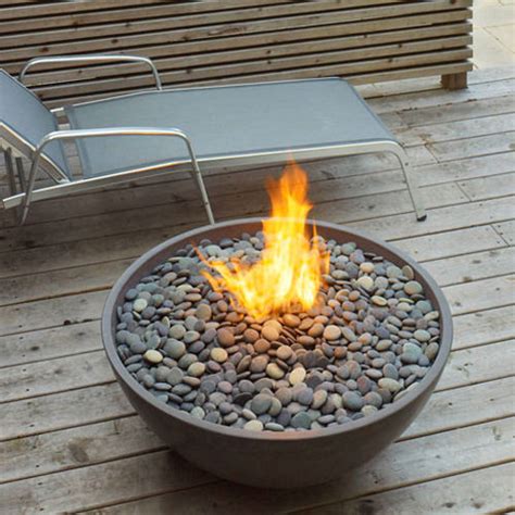 Paloform Miso Modern Round Outdoor Fire Pit Stardust