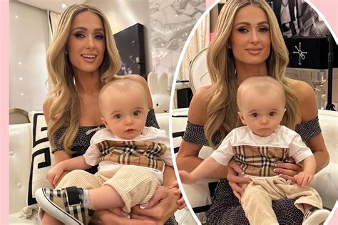 Paris Hilton Blasts Sick People Questioning Her Babys Head Size