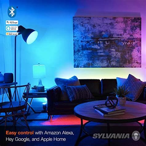 Sylvania Smart Bluetooth Full Color And Tunable White A19 Led Bulb