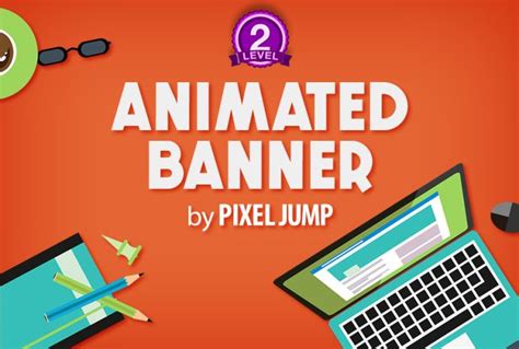Make Cool Animated  Banner By Pixeljump Banner Ads Design