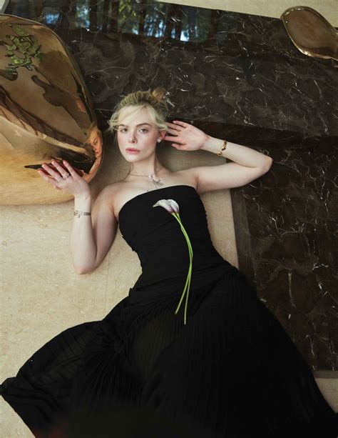 Elle Fanning Covers The New Issue Of Flaunt Magazine Beautifulballad