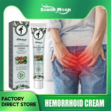 South Moon Herbal Hemorrhoid Ointment Suppository Hemorrhoid Gel Mixed