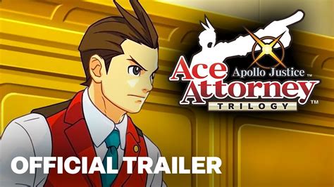 Apollo Justice Ace Attorney Trilogy Announcement Trailer Capcom