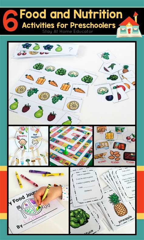 6 Printable Food And Nutrition Activities For Preschoolers