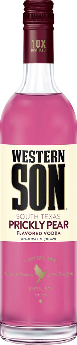 Western Son Distillery Prickly Pear Vodka 1l Bremers Wine And Liquor