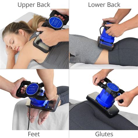 Body Back Vibe 20 Continuous Variable Speed Chiropractor Massager Handheld Orbital Massager