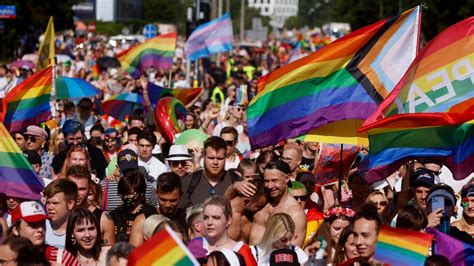 Pride And Anxiety As Warsaw Holds Central Europe S Largest Lgbt March Cgtn