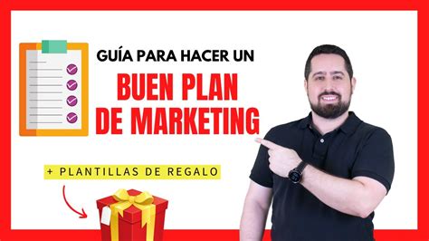 ⭐ ¿cómo Hacer Un Plan De Marketing Plantillas De Regalo 🎁 Youtube