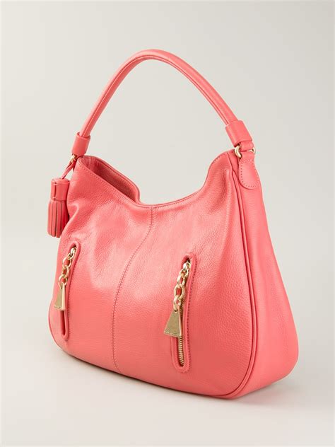 Lyst See By Chloé Cherry Hobo Shoulder Bag In Pink