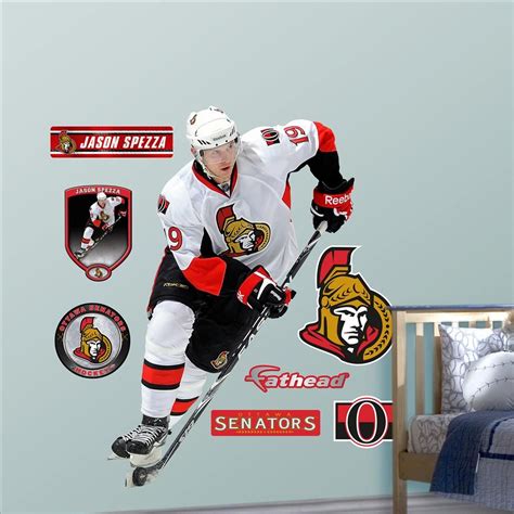 Transaction information may be incomplete. Jason Spezza Fathead | Ottawa, Wall decals, Nhl