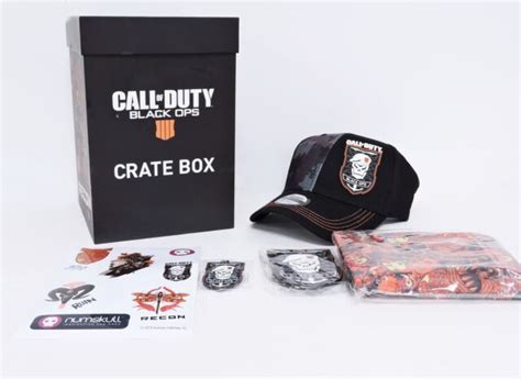 Call Of Duty Black Ops 4 Collectors Crate Box Ns1045 For Sale Online