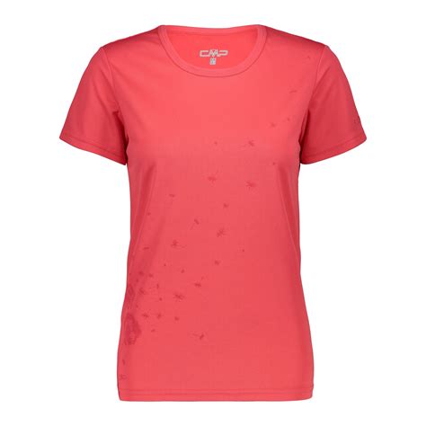 cmp coral womens dry fit t shirt love and piste ski and snow board wear