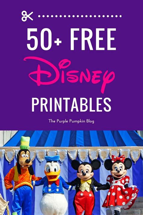 Free Disney Printables Download And Print At Home