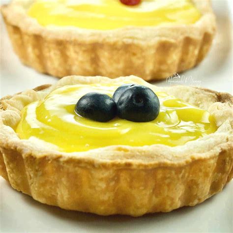 Easy Lemon Tarts With Curd Filling Homemade And Yummy