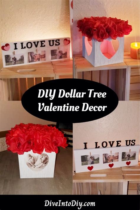 Diy Dollar Tree Valentines Decor