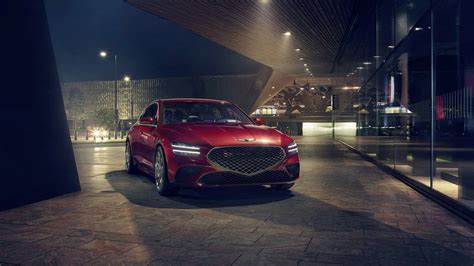2022 Genesis G70 Receives A Mild Facelift And New Performance Tech