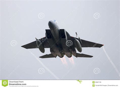 Fighter Jet Take Off Stock Photo Image 69887199