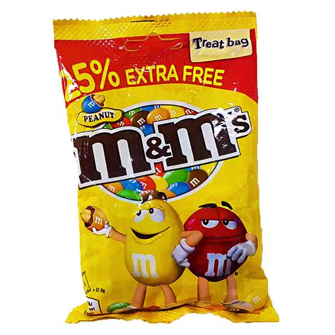 M And Ms Peanut Treat Bag 113g Approved Food