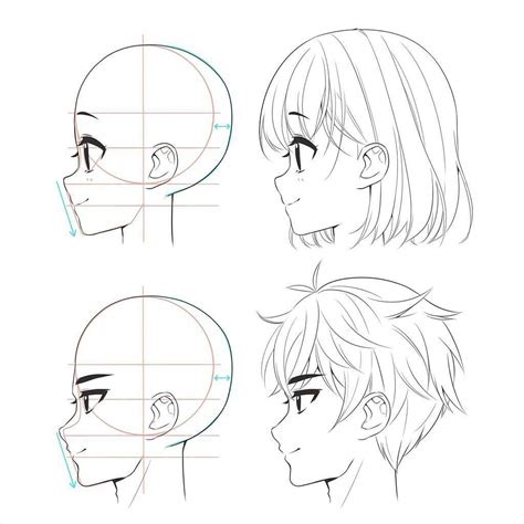 Como Dibujar Rostros Y Lineas •anime• Amino