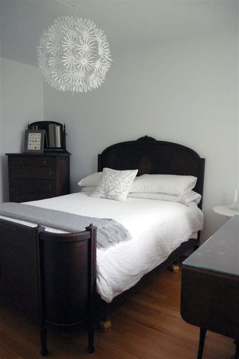 Ikea bedroom furniture in white image source : White bedroom with Ikea Maskros lamp and antique furniture ...