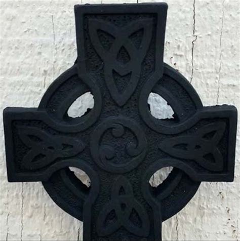 Turf Celtic Cross Wall Irish Peat