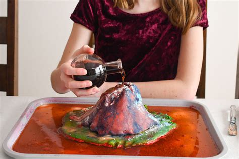 Playdough Volcano Kids Science Activity Create Play Travel