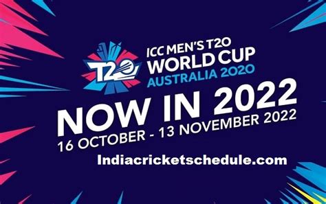 Icc Men S T World Cup Schedule Fixtures Match Time Table Venue Squads Players List