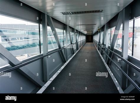 Image Of Elevated Pedestrian Crossing Stock Photo Alamy