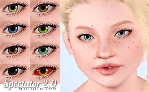 My Sims 3 Blog Spectator 20 Eyes By Simtzu