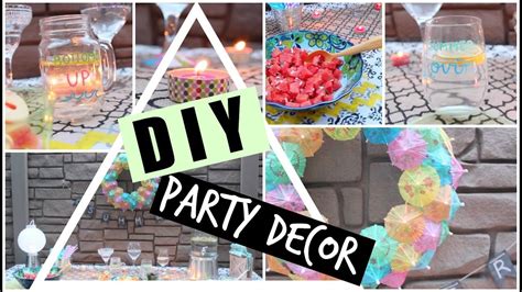 Diy Pinterest Inspired Summer Party Decor Youtube