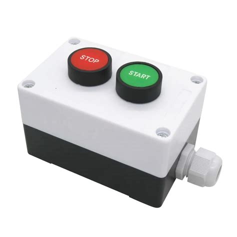 Ac 660v 10a Momentary Start Stop Red Green Sign No Nc Push Button